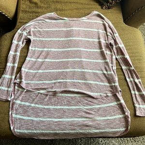 KyeMi High low long sleeve dressy shirt